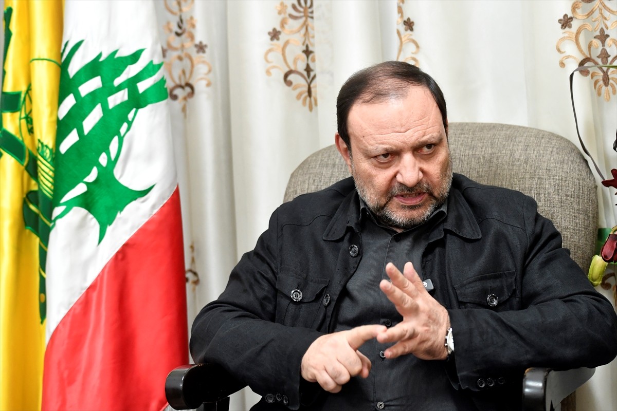 Hizbullah Siyasi Büro Üyesi Galib Ebu Zeyneb, Lübnan’ın başkenti Beyrut’ta AA muhabirine yaptığı...