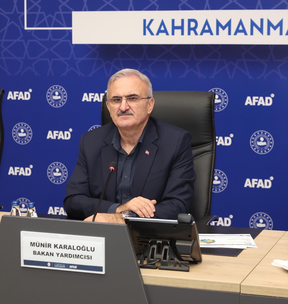 İçişleri Bakan Yardımcısı Münir Karaloğlu, Kahramanmaraş'ta İl Afet Koordinasyon Toplantısı'na...