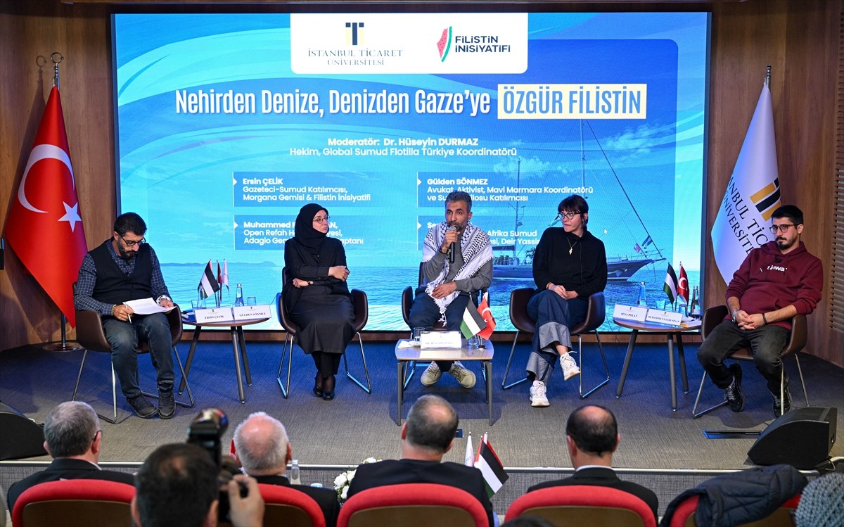 İstanbul Ticaret Üniversitesi ve Filistin İnisiyatifi iş birliğiyle "Nehirden Denize, Denizden...