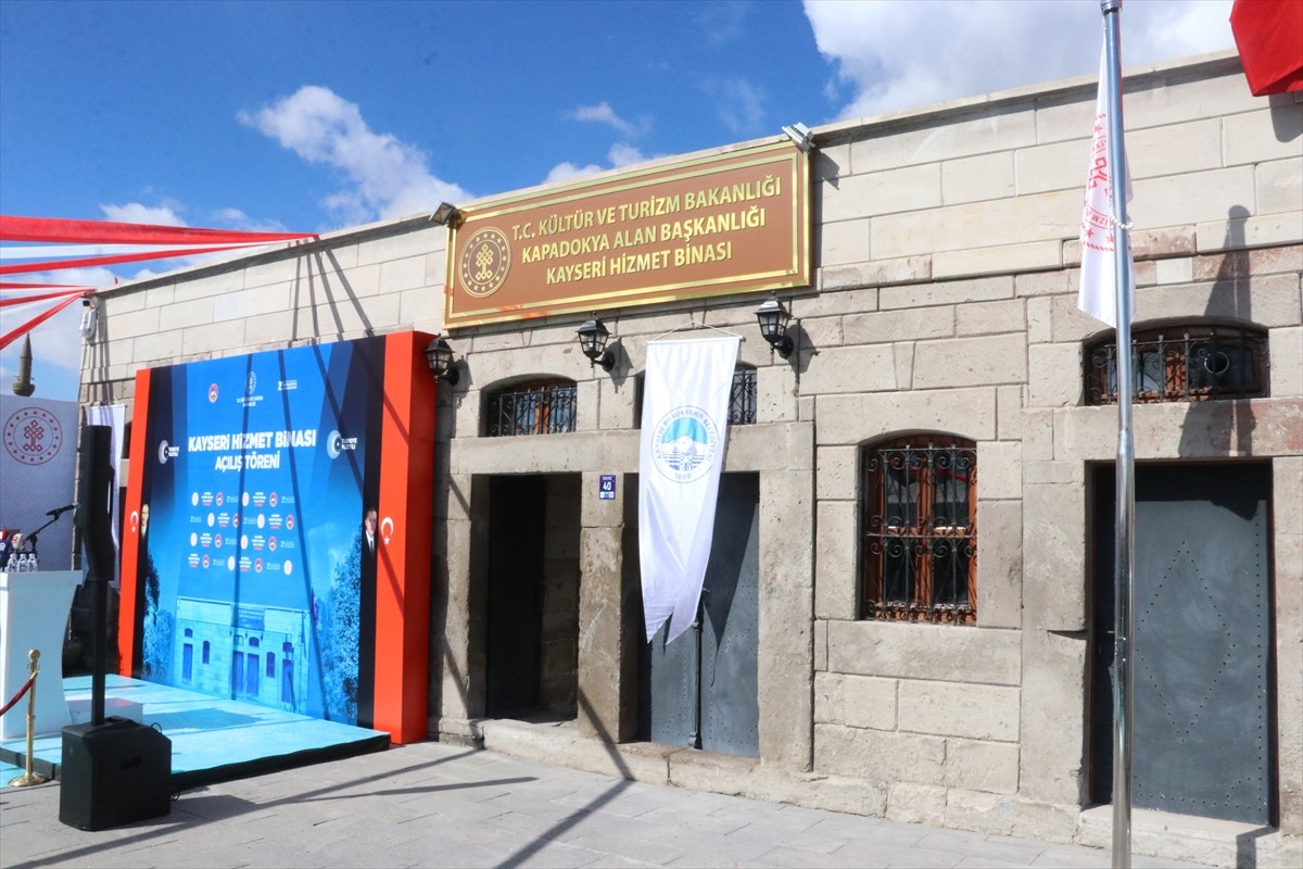 Kapadokya Alan Başkanlığı Kayseri hizmet binası törenle hizmete girdi.