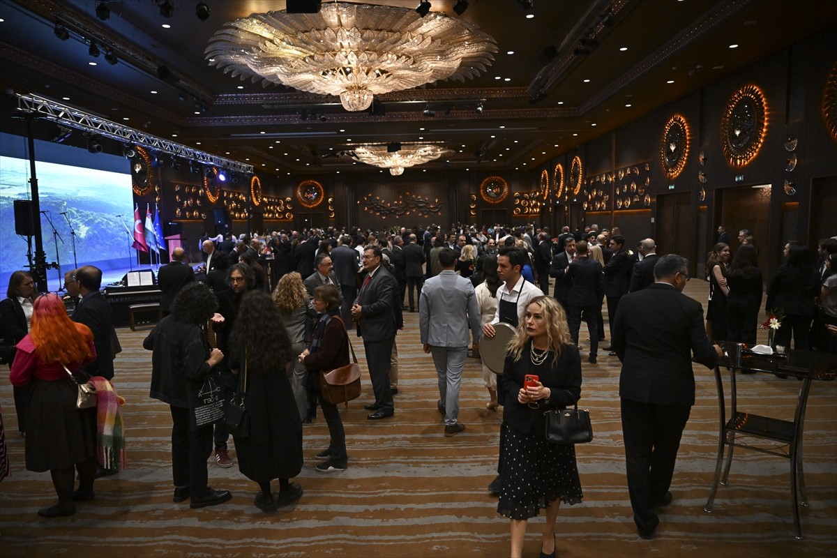 Macaristan'ın Ankara Büyükelçiliği tarafından Milli Gün vesilesiyle Ankara'da bir otelde...