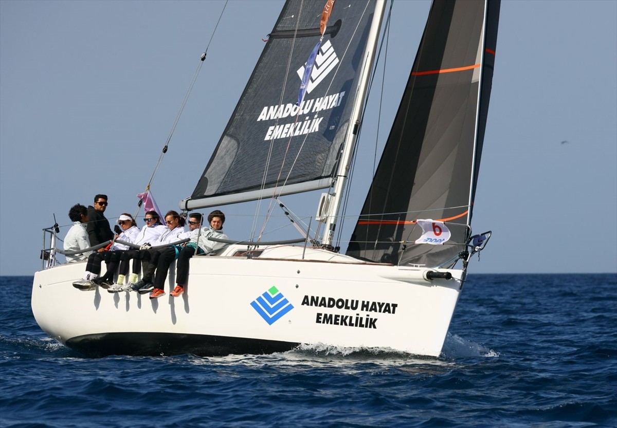 Muğla'nın Bodrum ilçesinde bu yıl 37'ncisi düzenlenen Maximiles Black The Bodrum Cup Yelken...