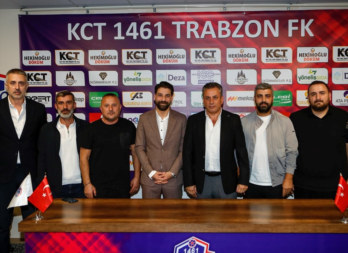 Nesine 2. Lig ekiplerinden KCT 1461 Trabzon FK'de teknik direktörlük görevine getirilen Olcay...