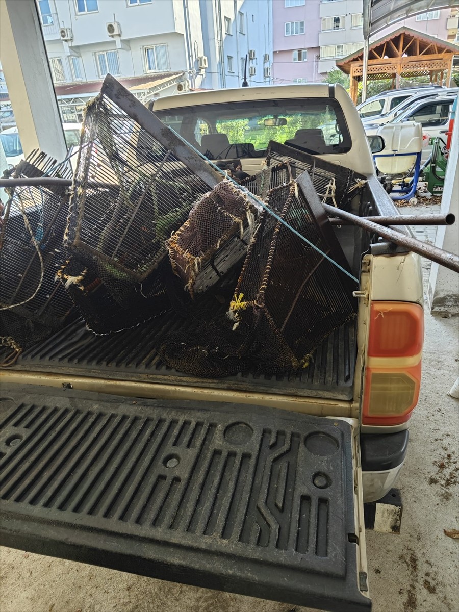 Samsun'da yapılan denetimlerde kaçak avlanan 1 ton kum midyesi ele geçirildi.