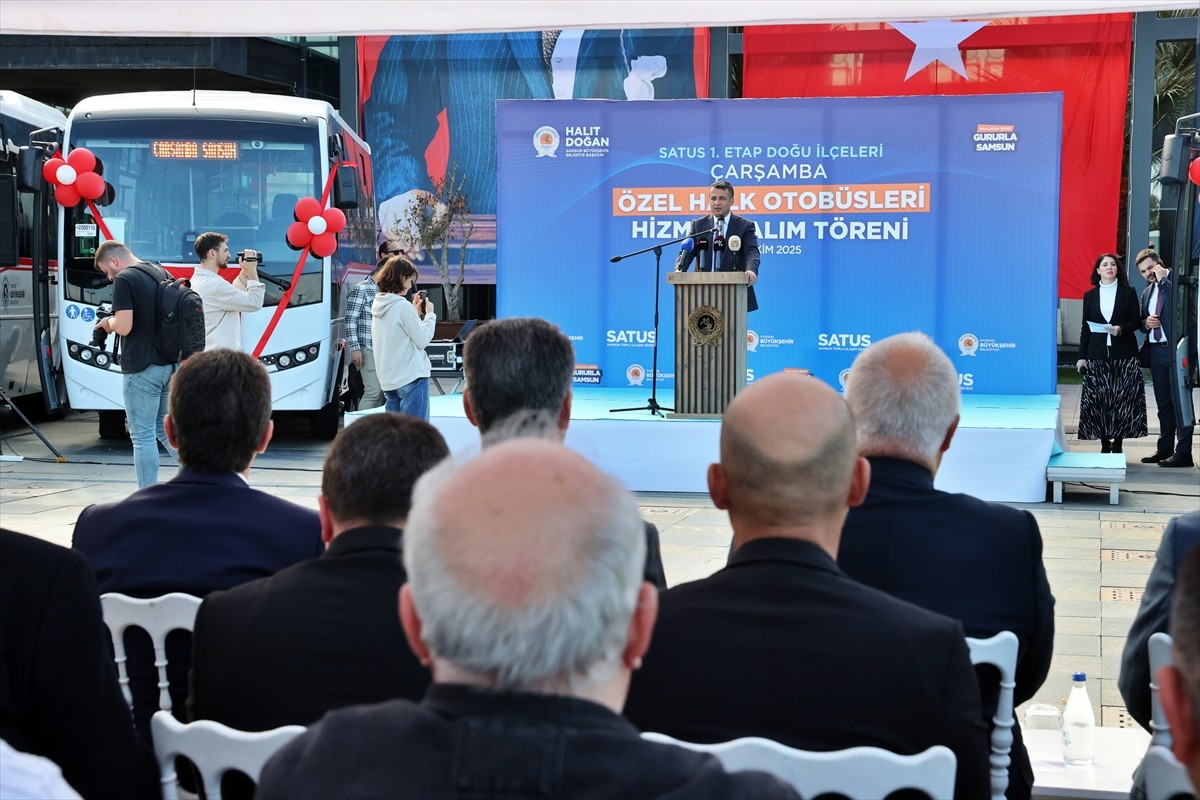 Samsun Büyükşehir Belediyesince, 17 ilçede entegre toplu taşıma ağı oluşturmayı hedefleyen "Samsun...