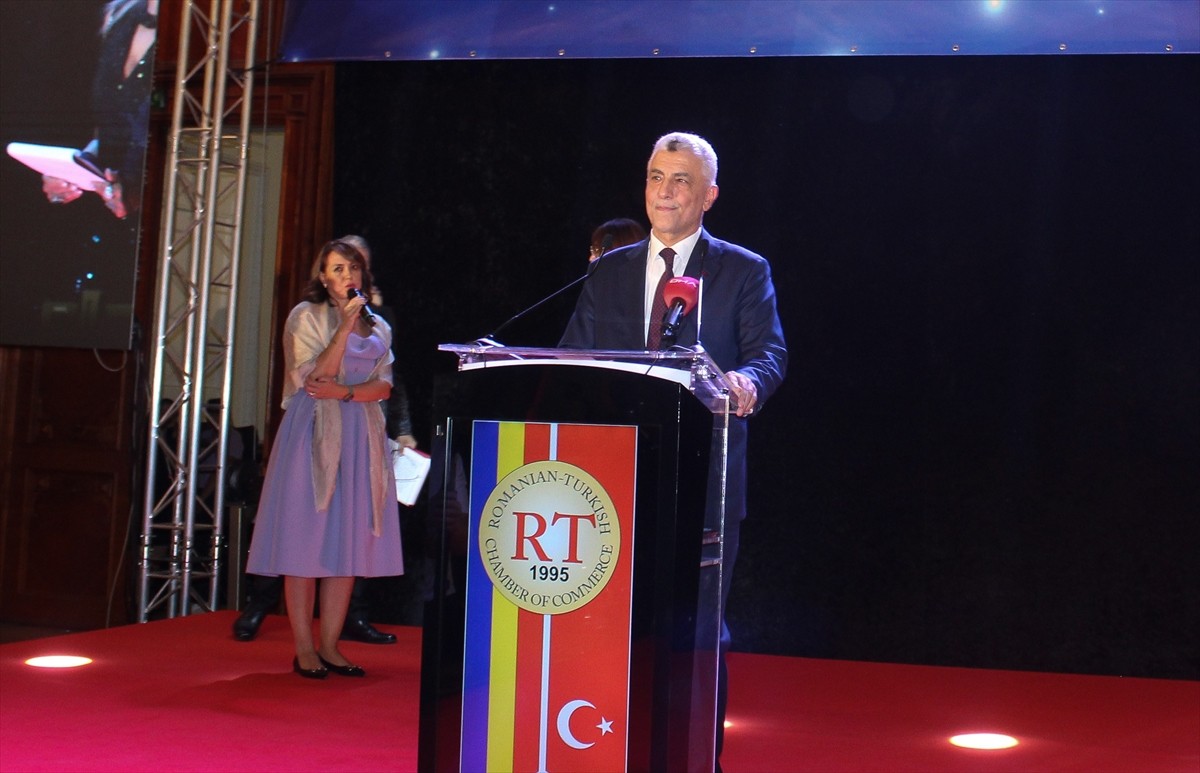 Ticaret Bakanı Ömer Bolat, 29 Ekim Cumhuriyet Bayramı vesilesiyle Romanya Türkiye Ticaret Odası...