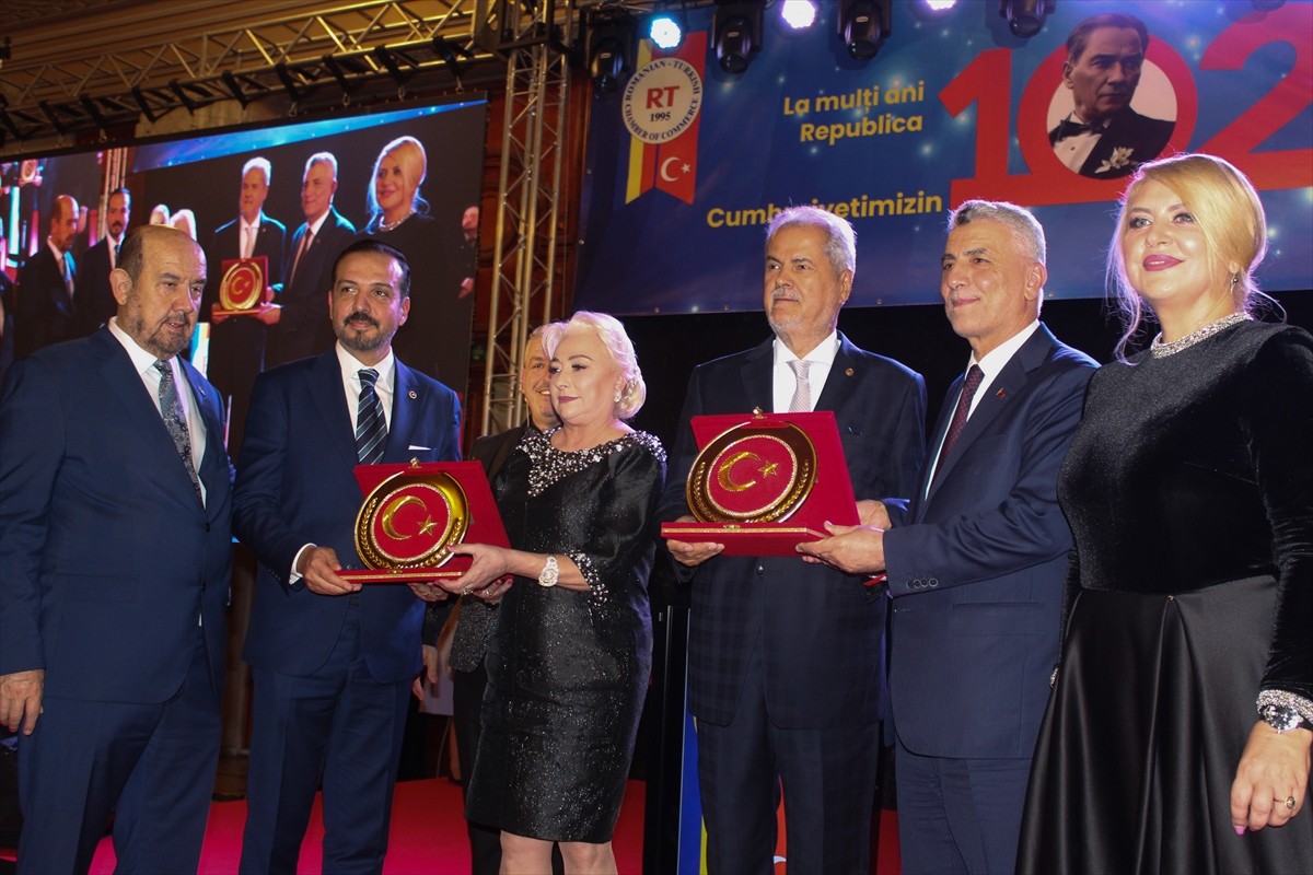 Ticaret Bakanı Ömer Bolat, 29 Ekim Cumhuriyet Bayramı vesilesiyle Romanya Türkiye Ticaret Odası...