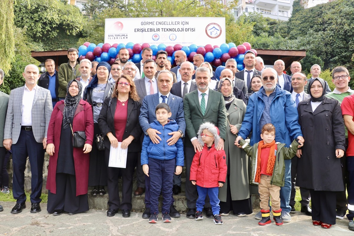 Trabzon'da, Görme Engelliler için Erişilebilir Teknoloji Ofisi törenle açıldı. Avrasya Engelsiz...