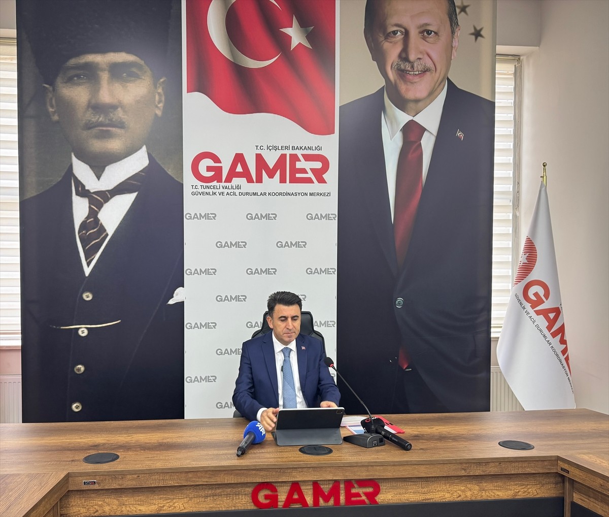Tunceli'de GAMER Toplantı Salonu'nda İl Koordinasyon Kurulu 2025 Yılı 4. Dönem Toplantısı...