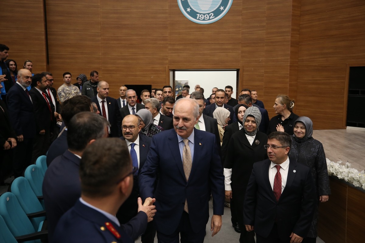 Türkiye Büyük Millet Meclisi (TBMM) Başkanı Numan Kurtulmuş, Balıkesir Üniversitesi 2025-2026...