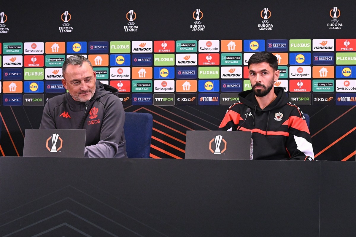 UEFA Avrupa Ligi'nin 2. haftasında yarın İstanbul'da Fenerbahçe ile karşılaşacak olan Nice...