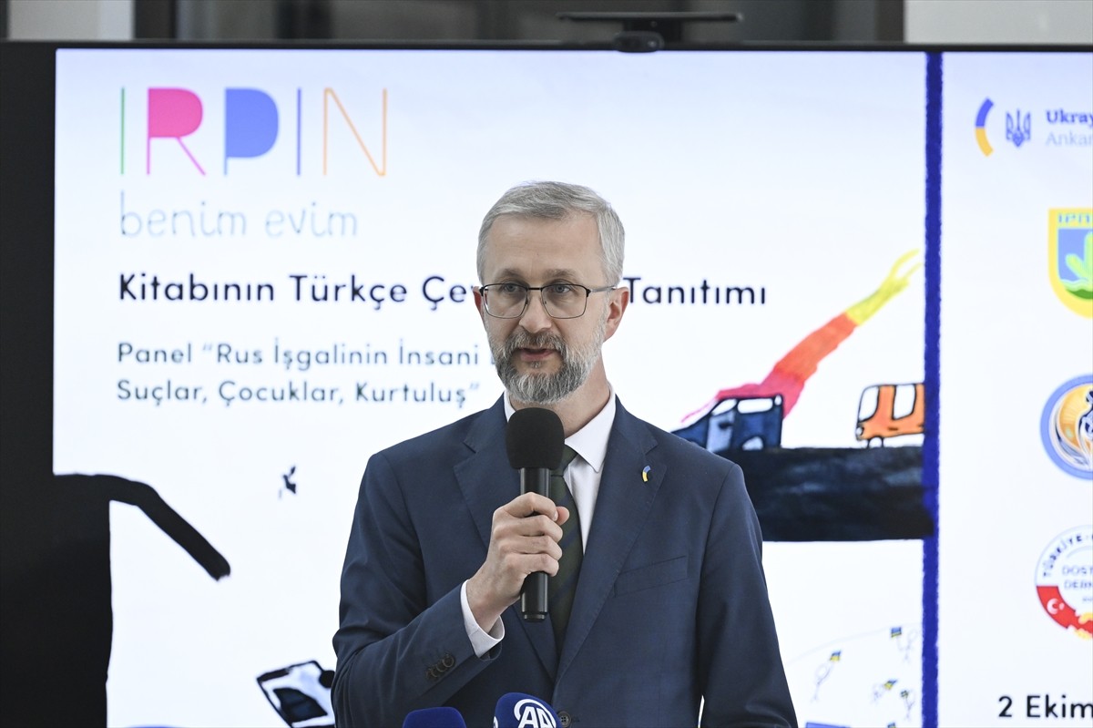 Ukrayna'nın Ankara Büyükelçiliğinin ev sahipliğinde, "İrpin: Benim Evim" kitabının tanıtımı ve...