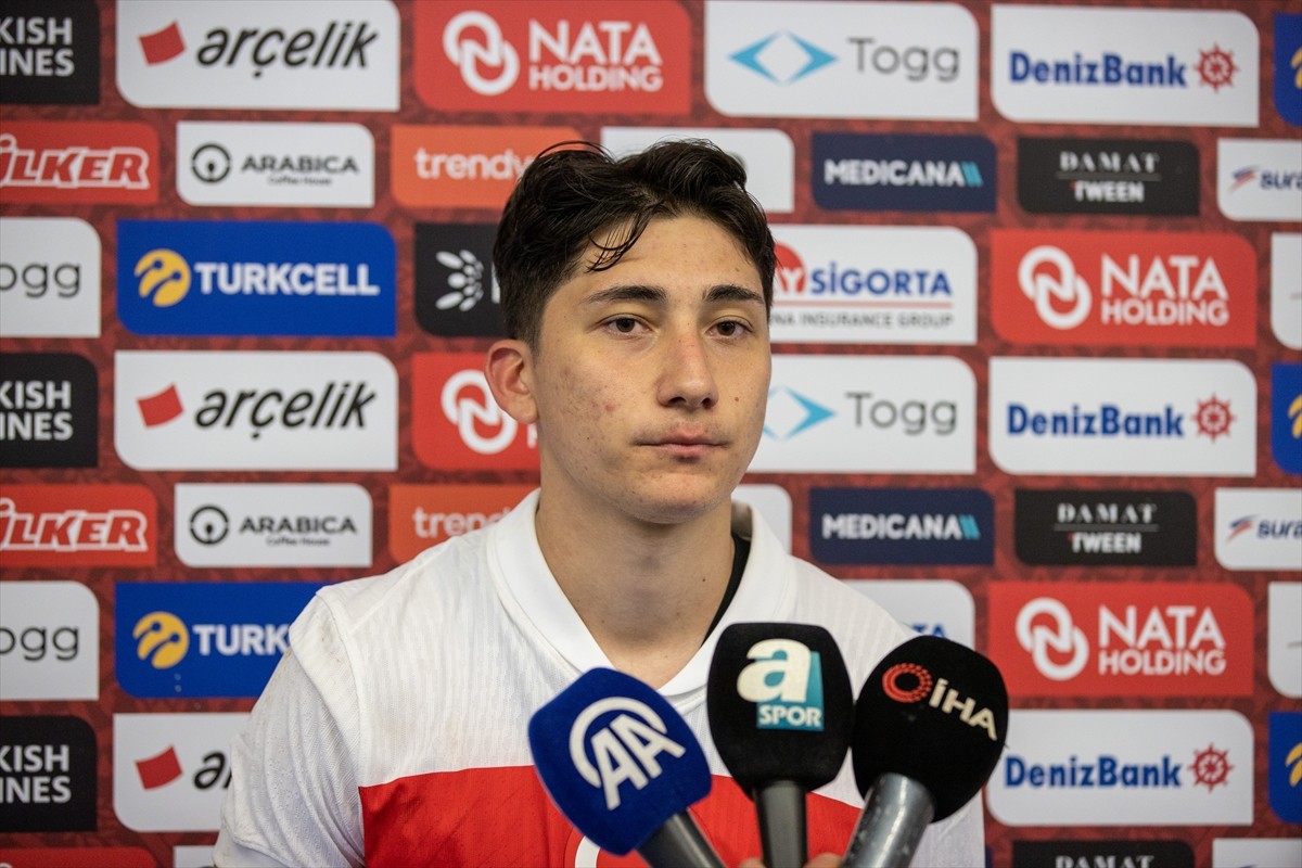 Ümit Milli Futbol Takımı, 2027 Avrupa 21 Yaş Altı Şampiyonası Elemeleri H Grubu ikinci maçında...