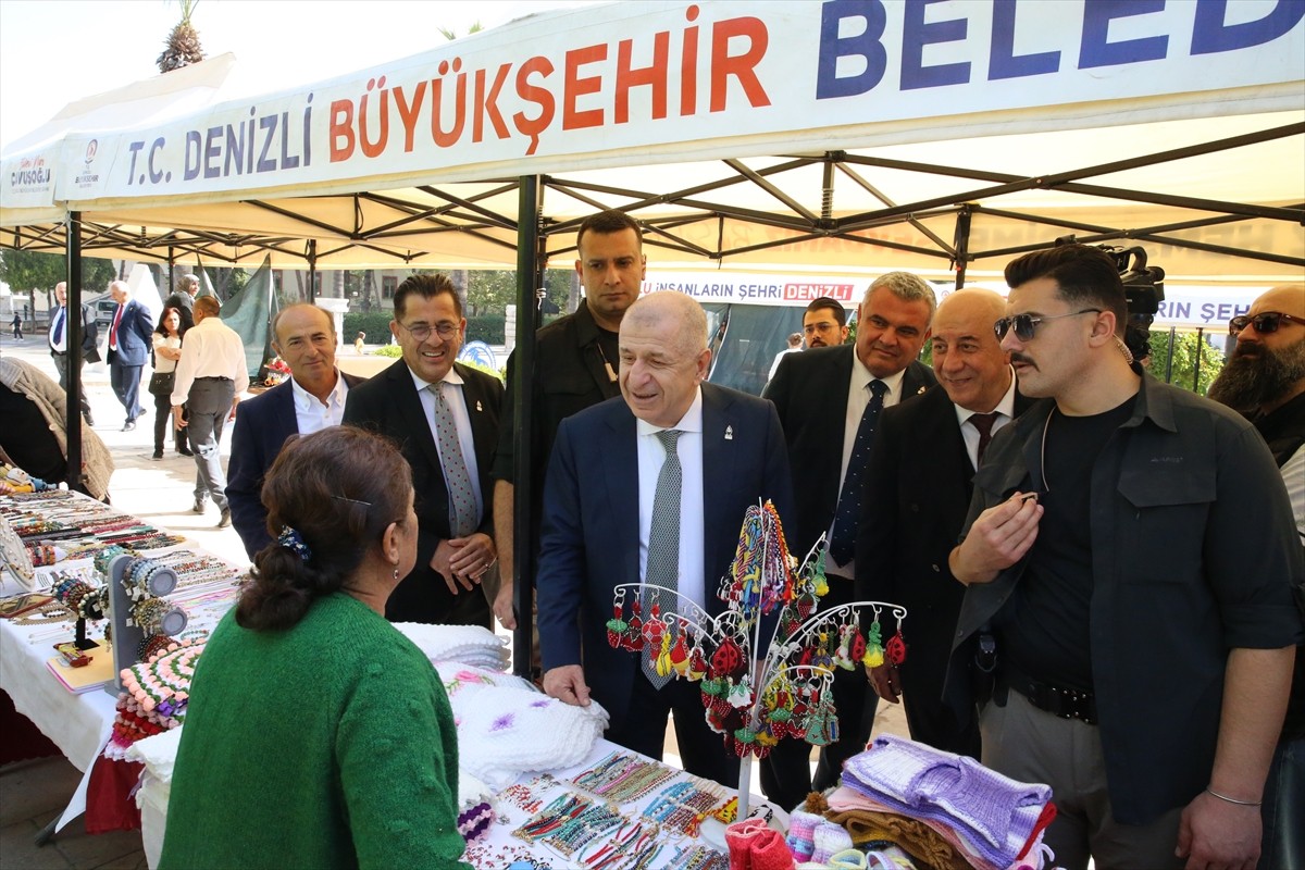 Zafer Partisi Genel Başkanı Ümit Özdağ, Denizli'de çeşitli programlar gerçekleştirdi. Özdağ, Gazi...