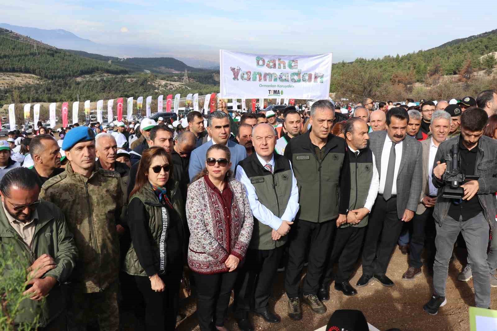 11 KASIM MİLLİ AĞAÇLANDIRMA GÜNÜ KAPSAMINDA DENİZLİ’DE, 23 AĞUSTOS 2025 TARİHİNDE ÇIKAN ORMAN...