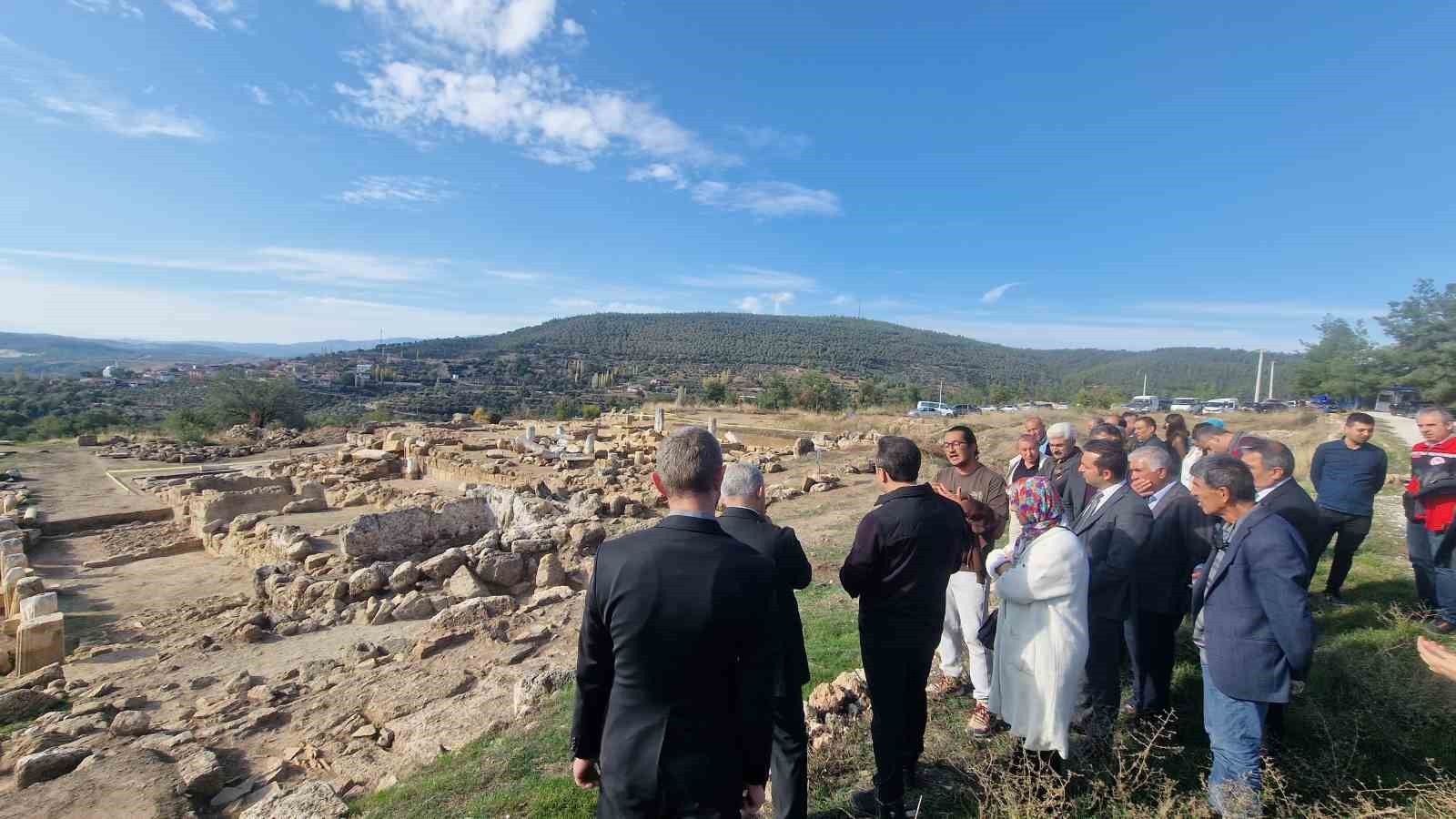 4 BİN YILLIK HYLLARİMA ANTİK KENTİNDE ZEYTİN HASADI