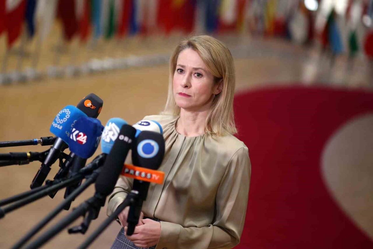 AB DIŞ İLİŞKİLER VE GÜVENLİK POLİTİKASI YÜKSEK TEMSİLCİSİ KAJA KALLAS TOPLANTI ÖNCESİNDE...