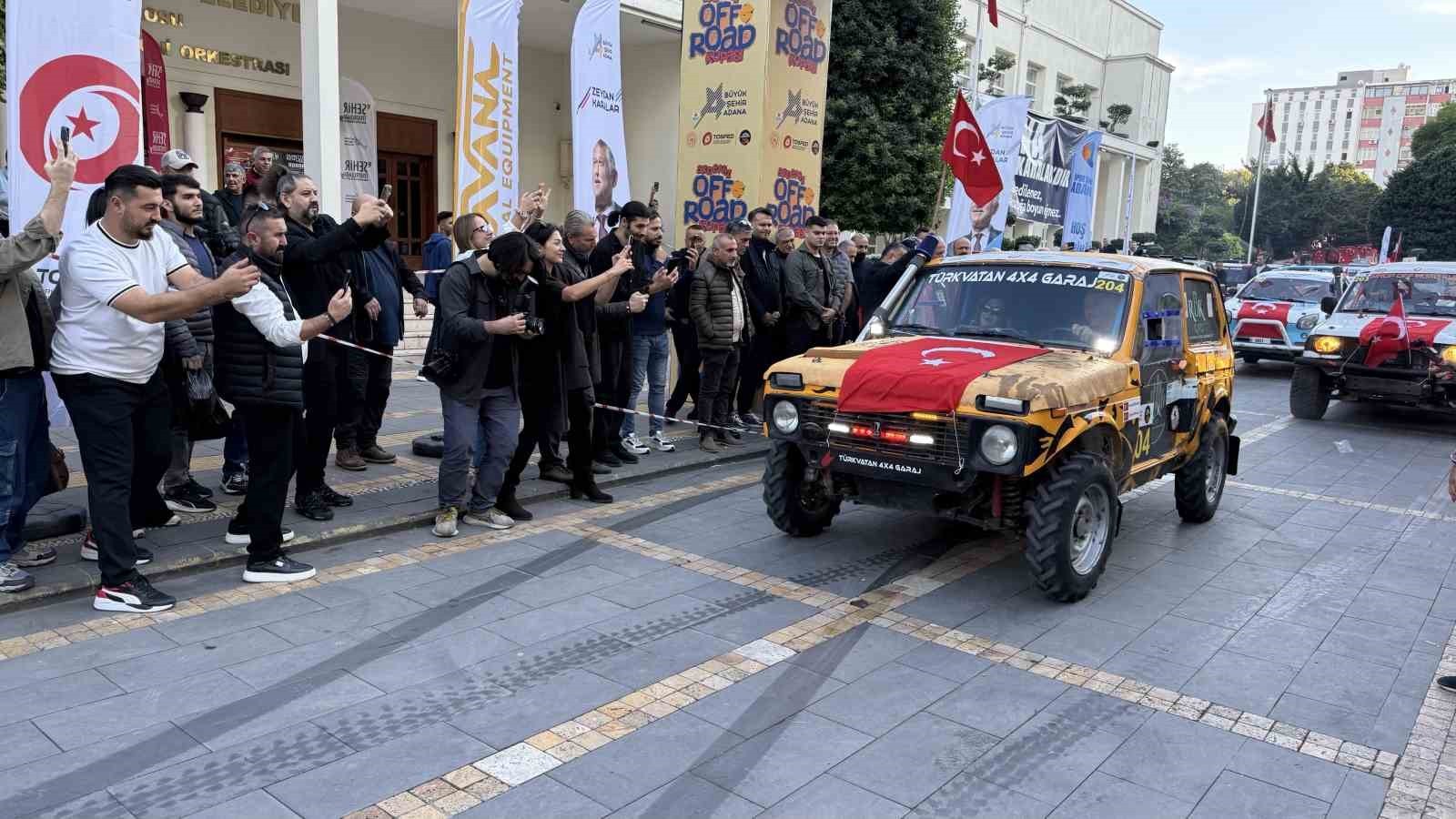 ADANA’DA AKDENİZ OFF-ROAD KUPASI İKİNCİ MAHALLİ YARIŞI'NIN AÇILIŞ SEREMONİSİ DÜZENLENDİ. OFF-ROAD...