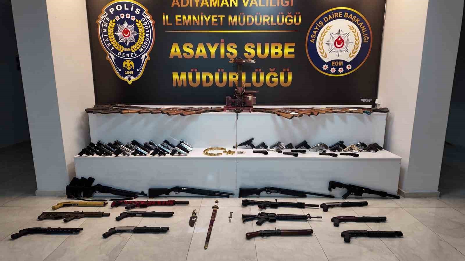 ADIYAMAN CUMHURİYET BAŞSAVCILIĞI KOORDİNESİNDE YÜRÜTÜLEN SORUŞTURMA KAPSAMINDA, ASAYİŞ ŞUBE...