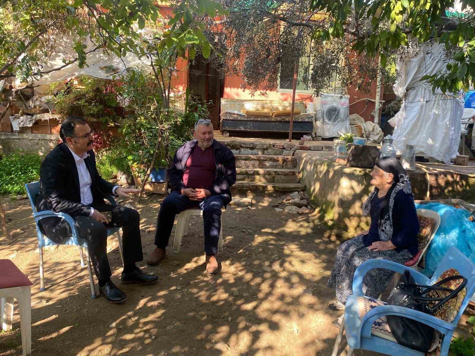 AİLE OCAĞIMIZ SULTANHİSAR PROJESİYLE VATANDAŞLARA ULAŞAN KAYMAKAM ALİ EKBER ATEŞ, HANE...