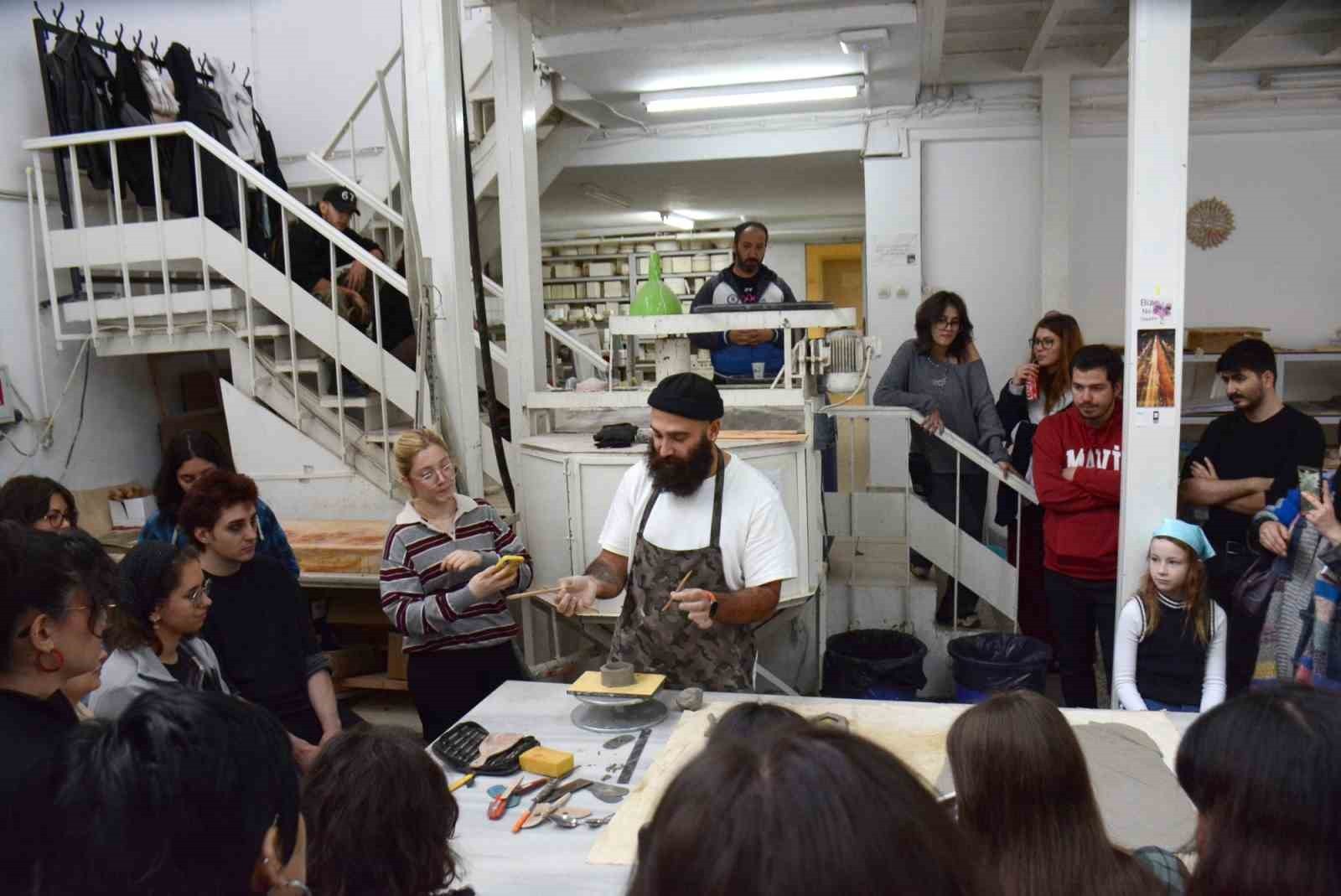 ANADOLU ÜNİVERSİTESİ GÜZEL SANATLAR FAKÜLTESİ SERAMİK BÖLÜMÜ TARAFINDAN "ABRAHAM CREATİVE STUDİO...