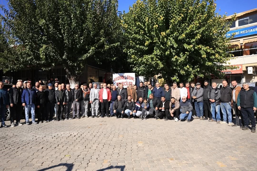 AYDIN’DA DEVE GÜREŞİ SEZONUNUN BAŞLAMASI DOLAYISIYLA GENÇ DEVECİLER TARAFINDAN DÜZENLENEN 'HAVUT...