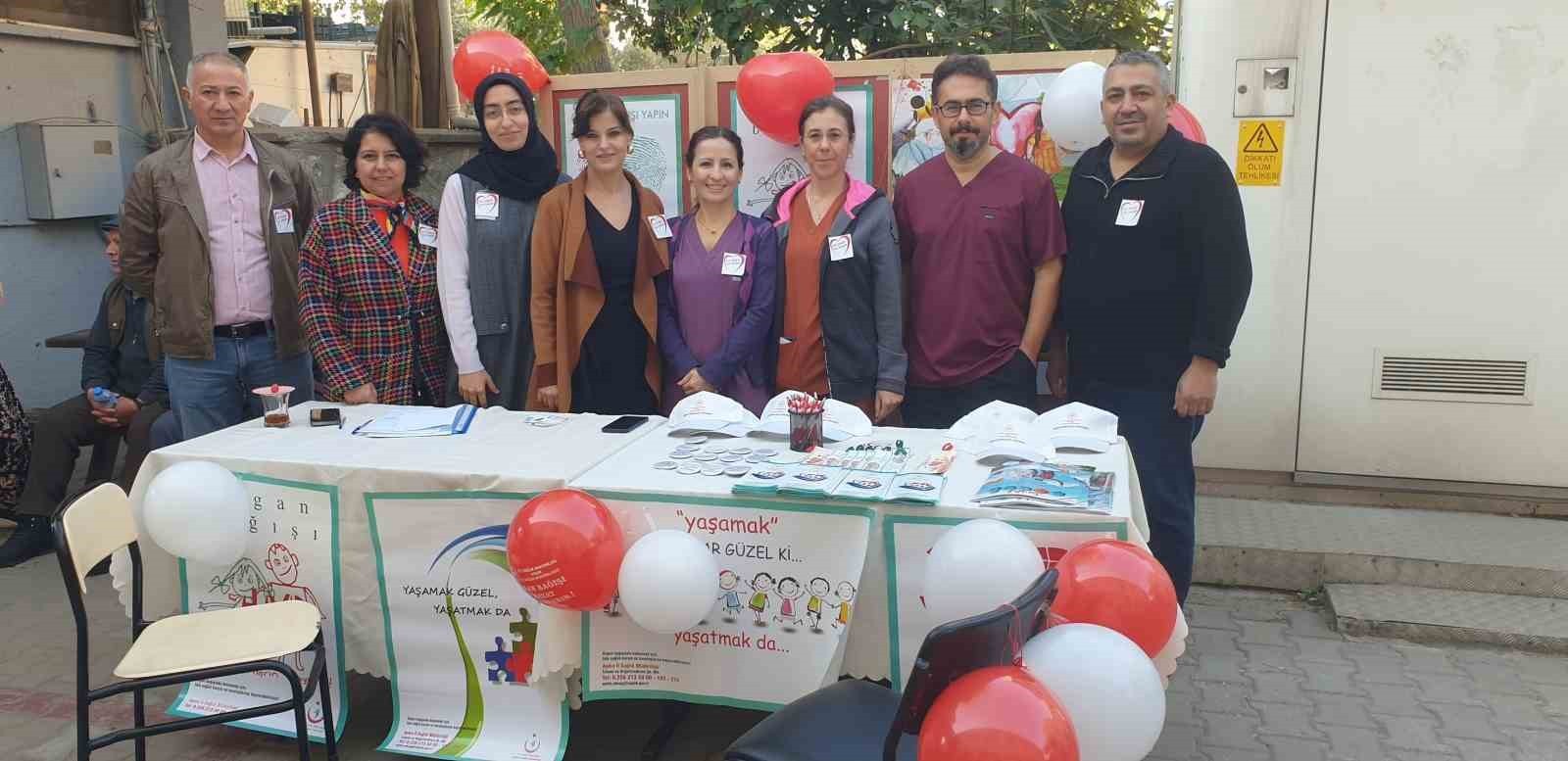 AYDIN’DA ORGAN BAĞIŞINA DİKKAT ÇEKİLDİ