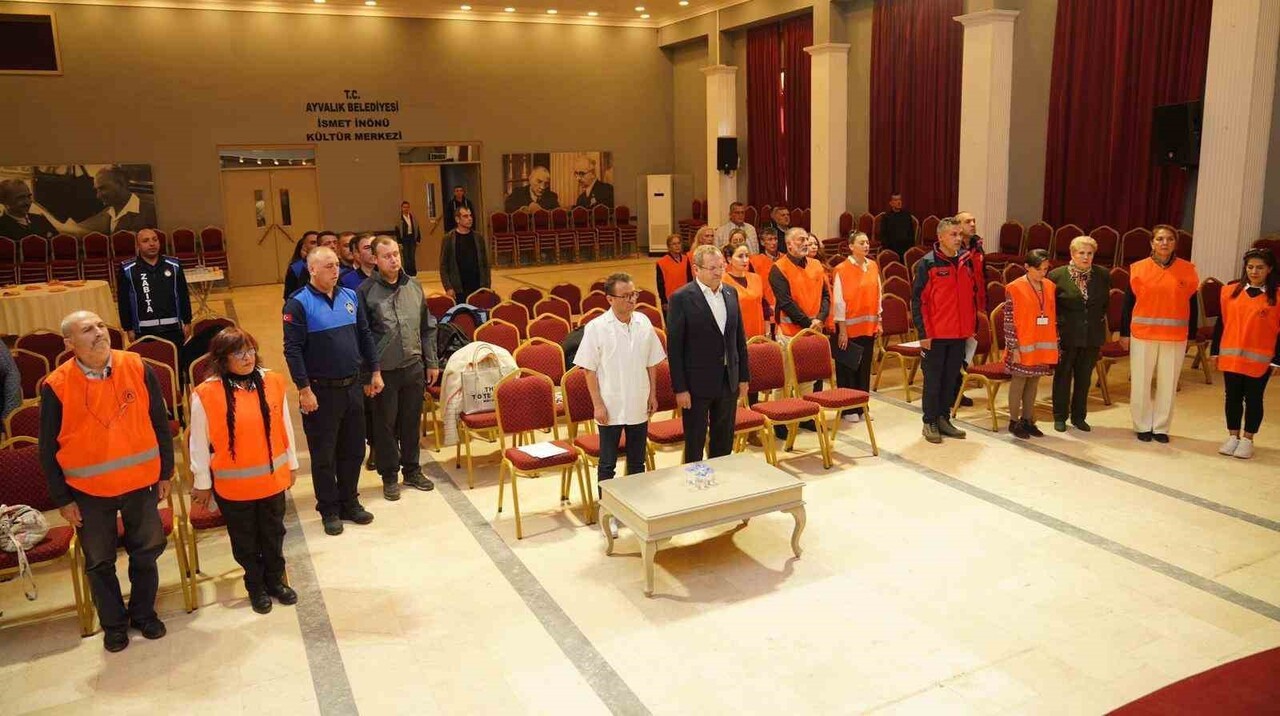 BALIKESİR’İN AYVALIK İLÇESİNDE 38 SAATLİK EĞİTİMLERDE; TEMEL İLK YARDIM, AFET BİLGİSİ, AFET...