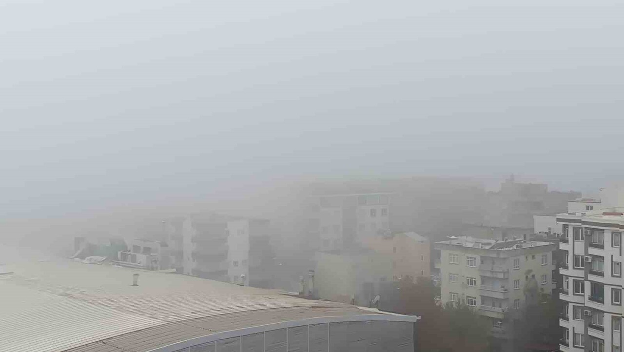 BATMAN KENT MERKEZİNDE SABAH SAATLERİNDE ETKİLİ OLAN YOĞUN SİS, GÜNLÜK YAŞAMI OLUMSUZ ETKİLEDİ....