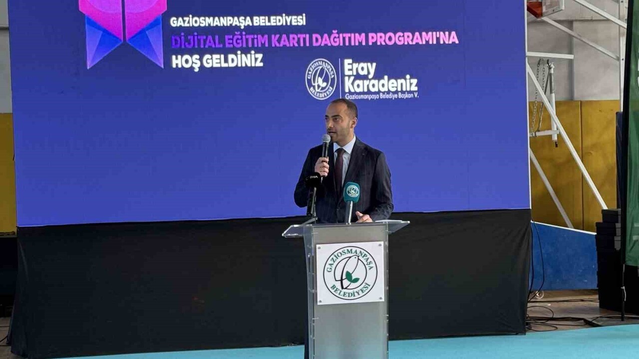 BELEDİYE BAŞKAN VEKİLİ ERAY KARADENİZ KONUŞMA YAPTI