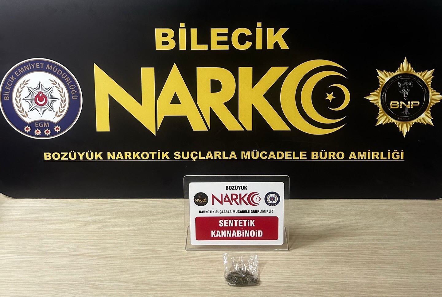 BİLECİK’TE UYUŞTURUCU OPERASYONU: 1 ŞÜPHELİ YAKALANDI