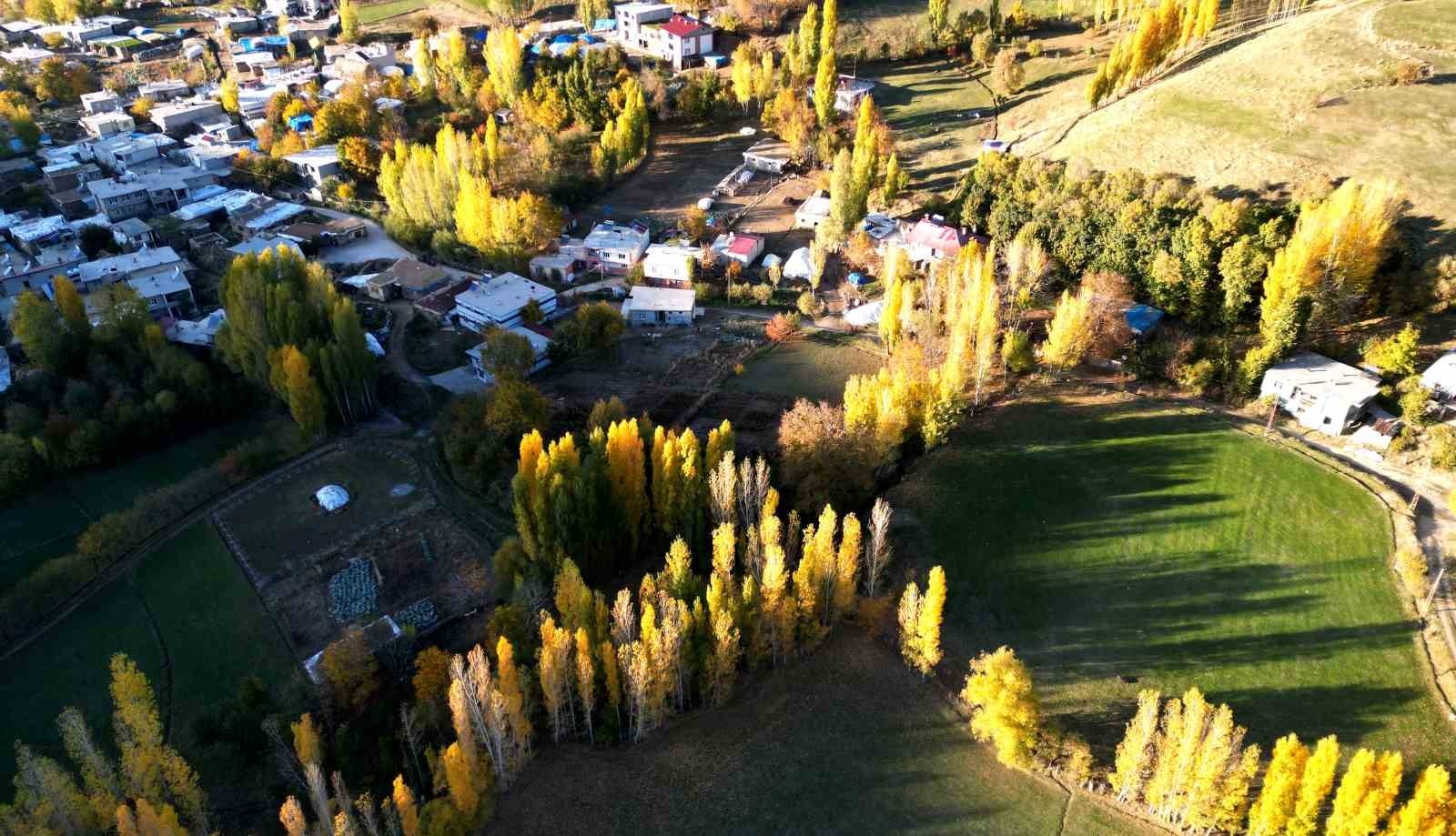 BİTLİS, SONBAHARIN GELİŞİYLE BİRLİKTE ADETA BİR RENK ŞÖLENİNE DÖNÜŞTÜ.