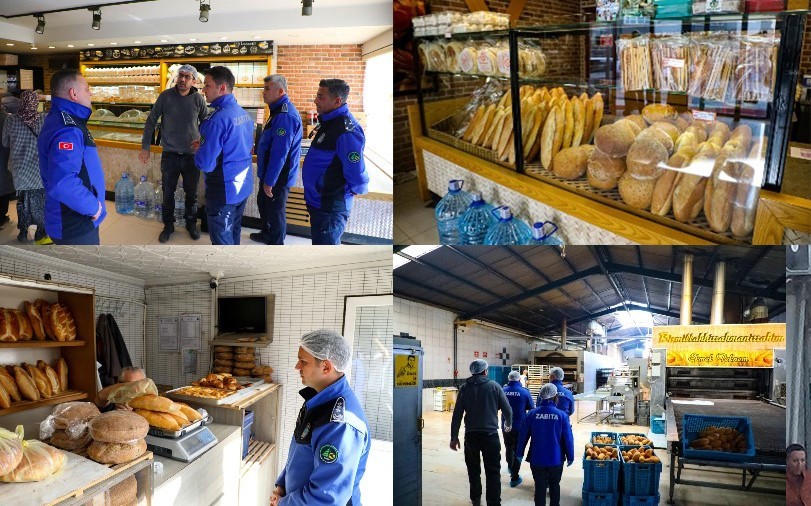 BOLU BELEDİYESİ ZABITA MÜDÜRLÜĞÜ EKİPLERİ, KENT GENELİNDEKİ EKMEK FIRINLARINA YÖNELİK...