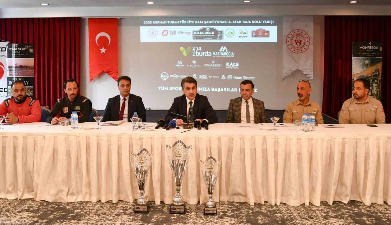 BOLU’DA 21-23 KASIM TARİHLERİ ARASINDA DÜZENLENECEK OLAN 2025 BURHAN TURAN TÜRKİYE BAJA...