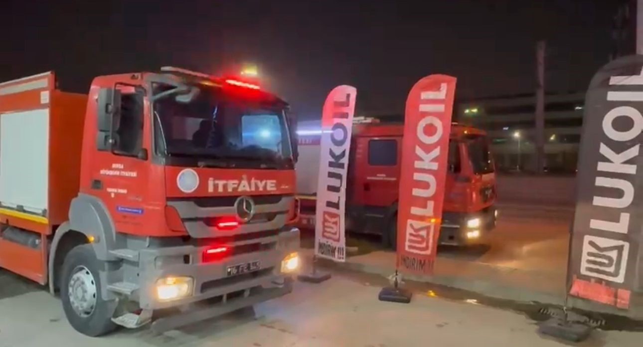 BURSA'DA KORKUTAN İŞYERİNİ YANGINI : FACİA UCUZ ATLATILDI