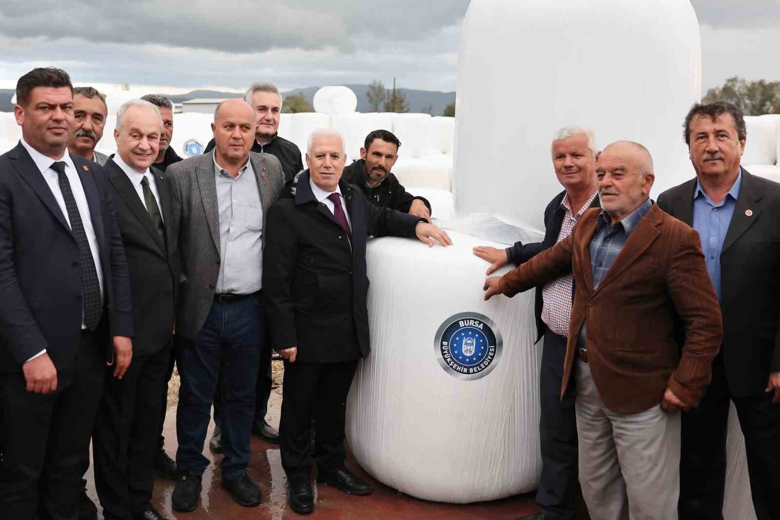 BURSA BÜYÜKŞEHİR BELEDİYESİ, GİRDİ MALİYETLERİ ARTAN ÜRETİCİYE NEFES OLMAYA DEVAM...