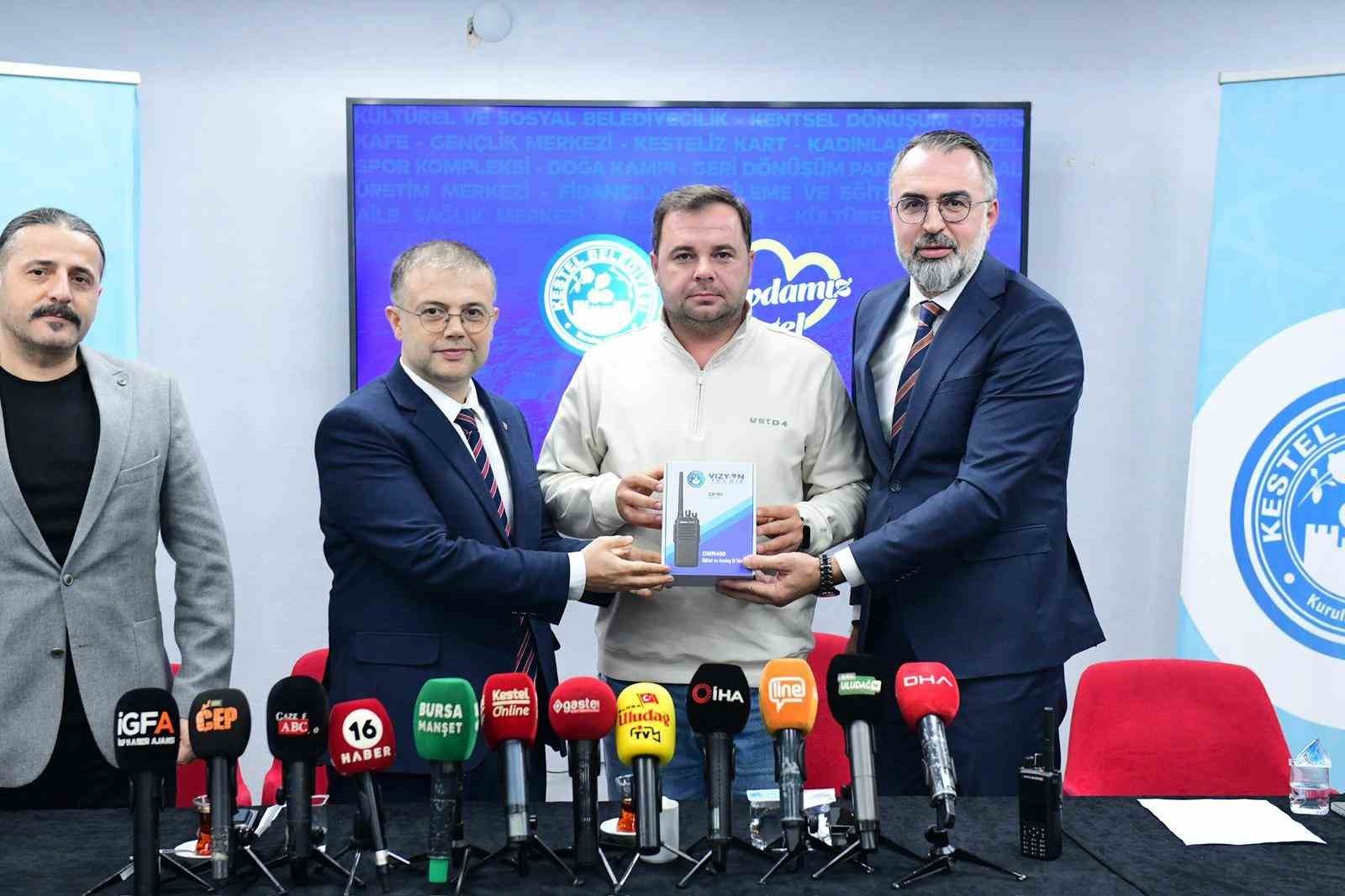 BURSA’NIN KESTEL İLÇESİNDE, AFET ANLARINDA İLETİŞİM KOPUKLUKLARINI ÖNLEMEK AMACIYLA YENİ BİR...