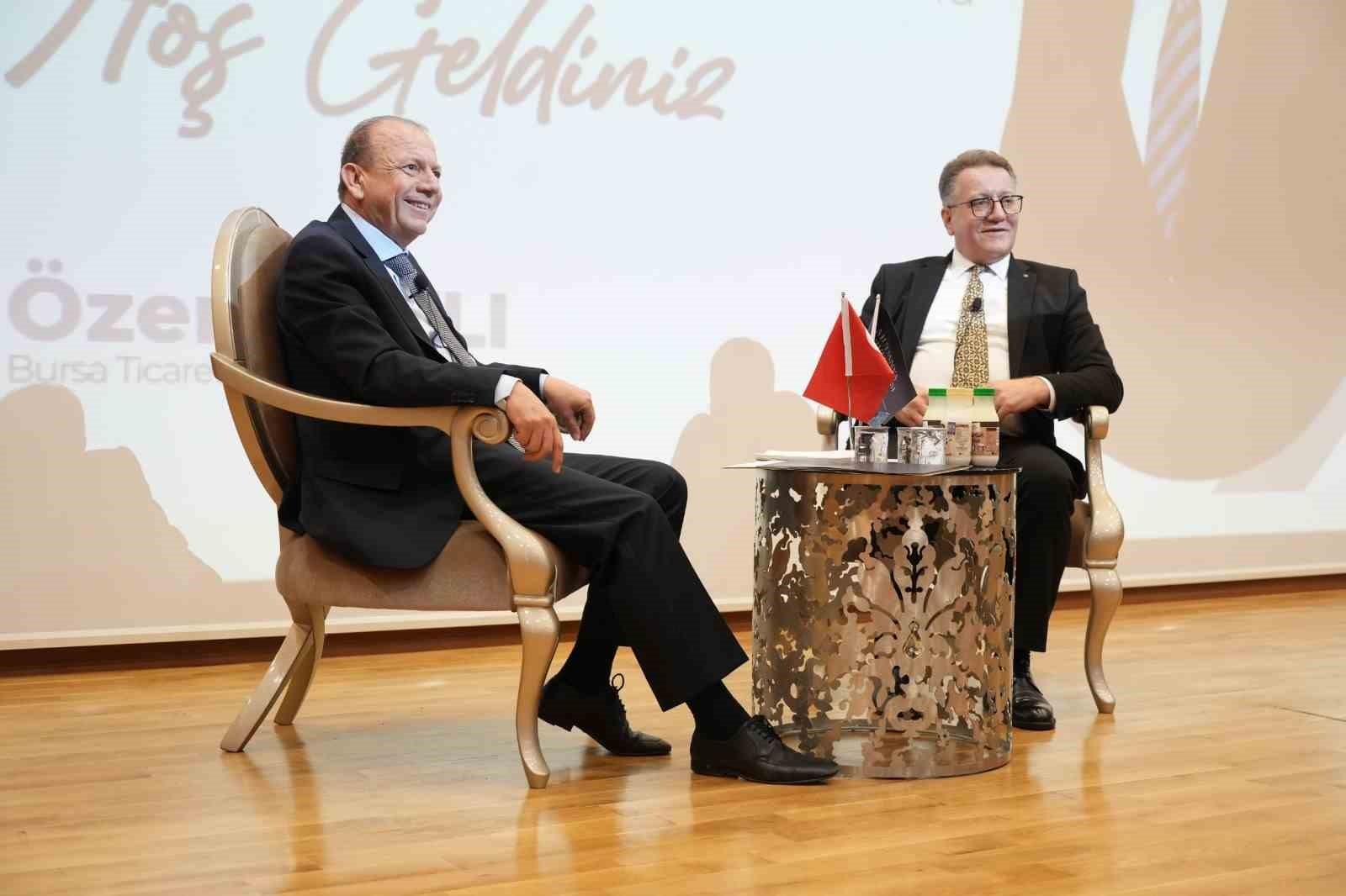 BURSA TİCARET BORSASI YÖNETİM KURULU BAŞKANI VE MATLI ŞİRKETLER GRUBU YÖNETİM KURULU BAŞKANI ÖZER...