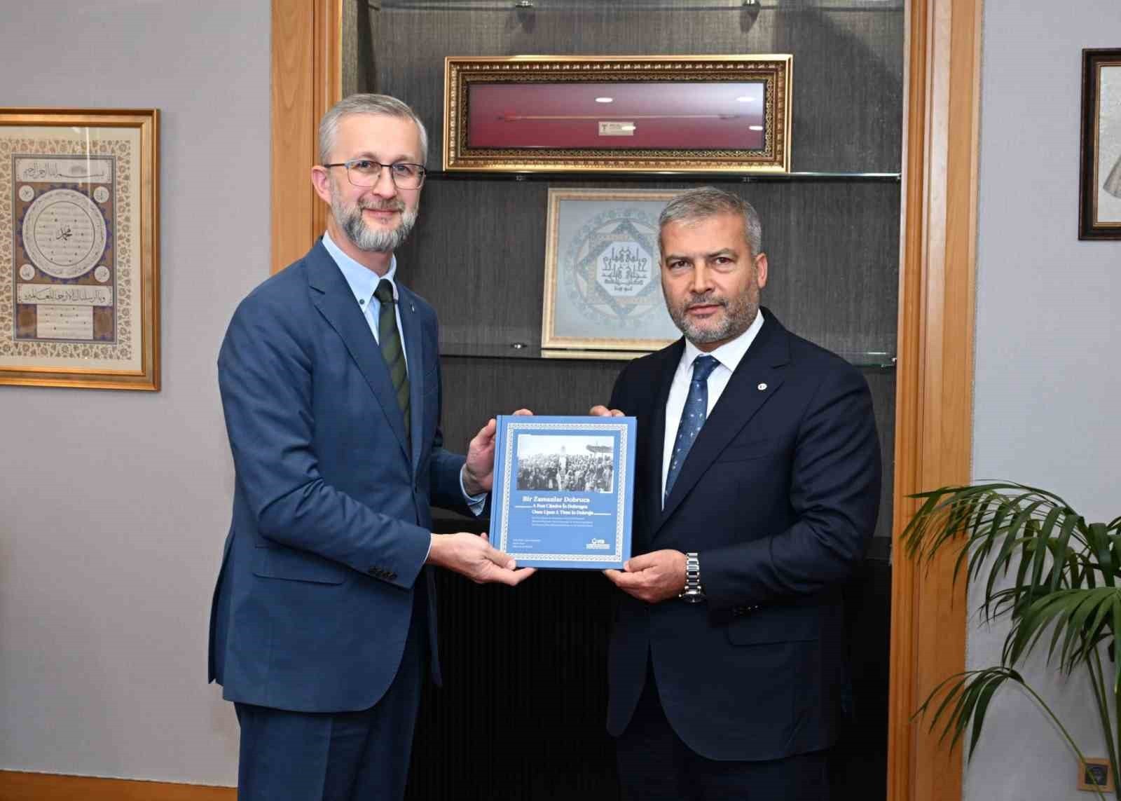 ÇALIŞMA ZİYARETİ KAPSAMINDA ESKİŞEHİR’DE BULUNAN UKRAYNA’NIN ANKARA BÜYÜKELÇİSİ NARİMAN CELAL...