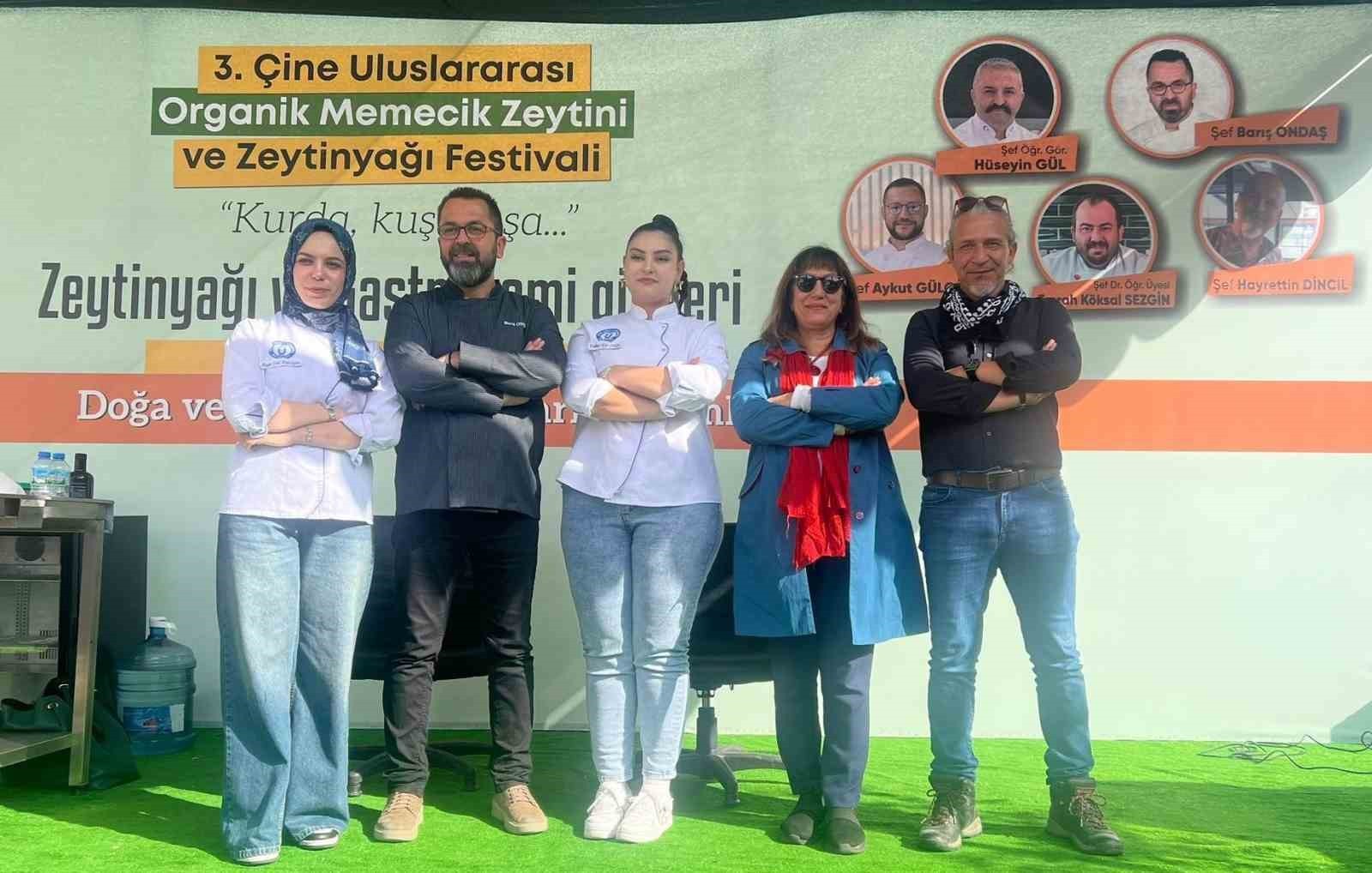 ÇİNE MEMECİK ZEYTİNİ FESTİVALİ’NE YOĞUN İLGİ