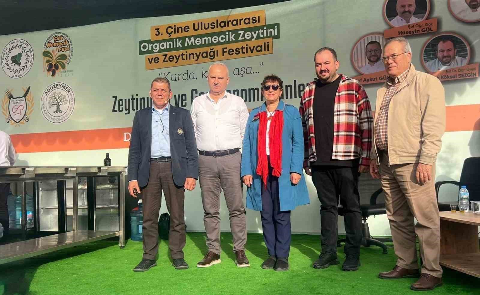ÇİNE MEMECİK ZEYTİNİ FESTİVALİ’NE YOĞUN İLGİ