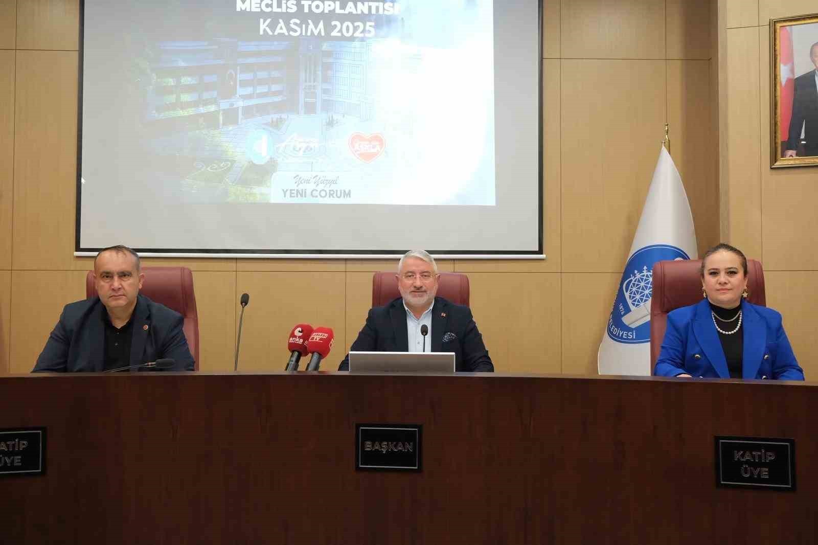 ÇORUM’DA SIK SIK TARTIŞMALARIN YAŞANDIĞI SEMT PAZARLARIYLA İLGİLİ KASIM AYI BELEDİYE MECLİS...