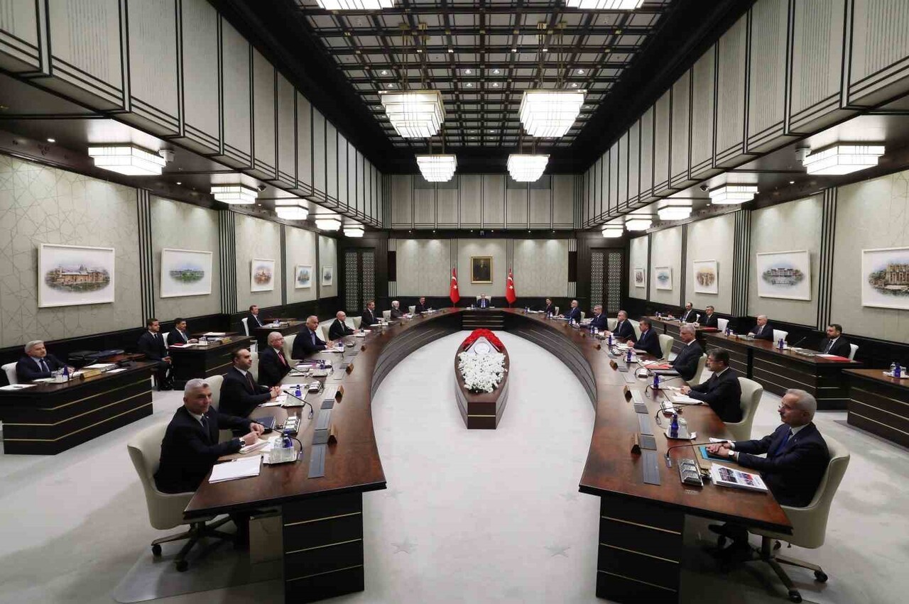 CUMHURBAŞKANLIĞI KABİNESİ, CUMHURBAŞKANI RECEP TAYYİP ERDOĞAN BAŞKANLIĞINDA BEŞTEPE'DE...