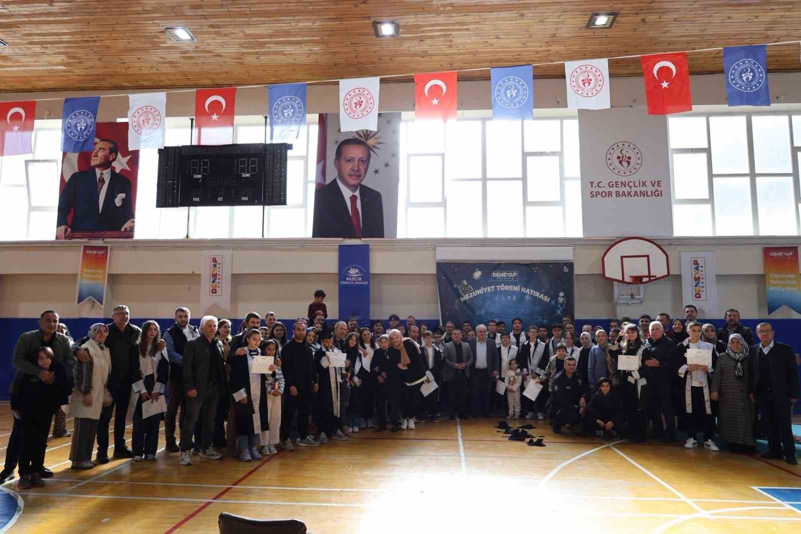 DENEYAP TÜRKİYE PROGRAMI MEZUNİYETİ BİLECİK’TE GERÇEKLEŞTİRİLDİ