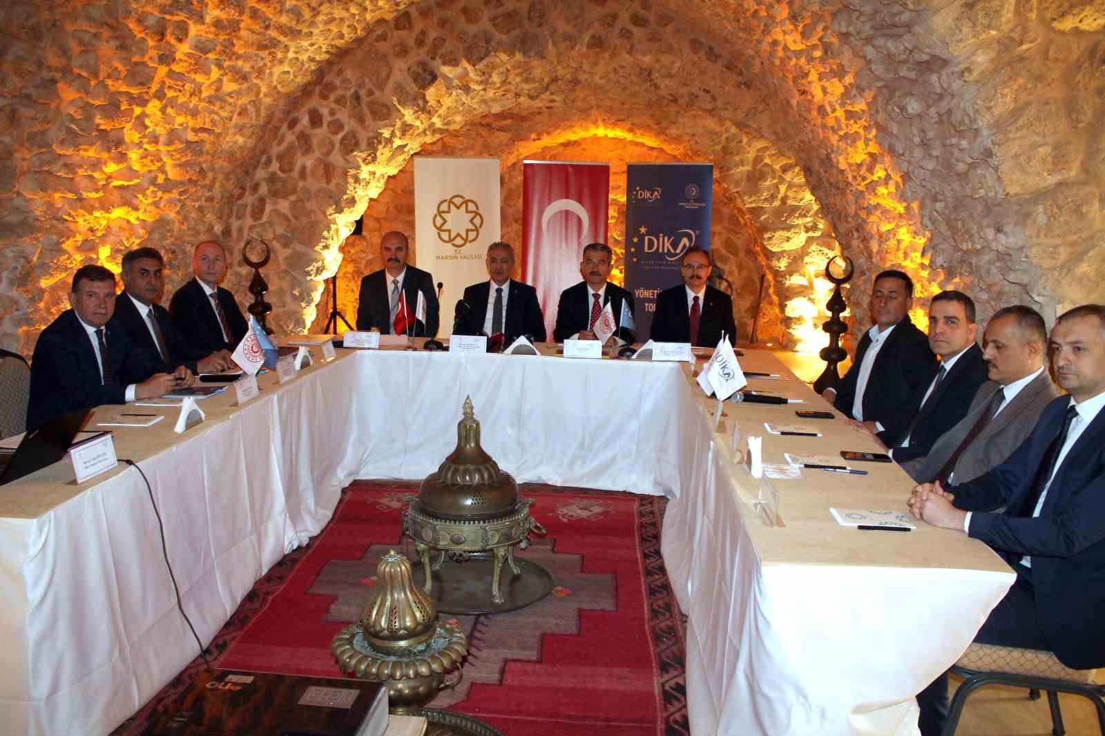 DİCLE KALKINMA AJANSI (DİKA) 2025 YILI BEŞİNCİ YÖNETİM KURULU TOPLANTISI, MARDİN'İN MİDYAT...
