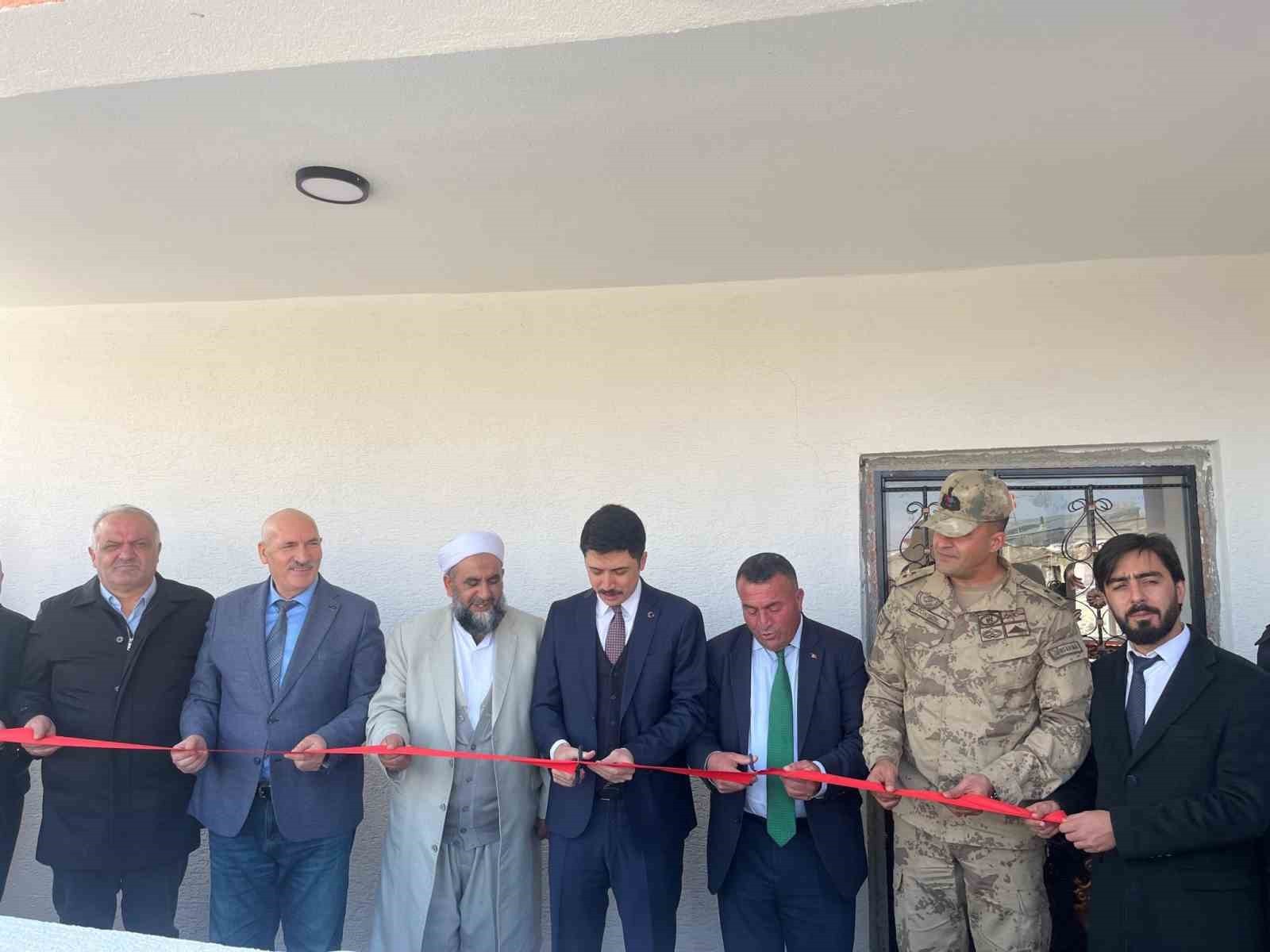 DİGOR’DA ÇOK AMAÇLI KÜLTÜR EVİ AÇILDI(KARS-İHA)