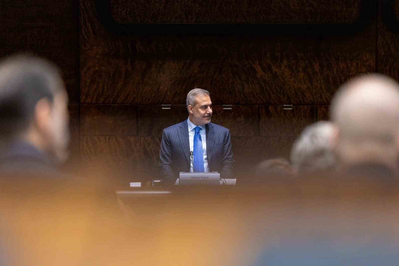 DIŞİŞLERİ BAKANI FİDAN, FİNLANDİYA-TÜRKİYE PARLAMENTOLARARASI DOSTLUK GRUBU’NUN DÜZENLENDİĞİ...