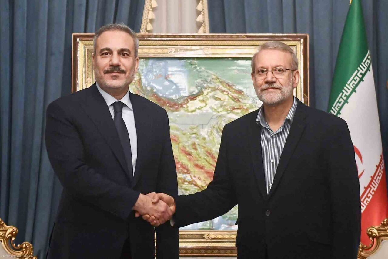 DIŞİŞLERİ BAKANI HAKAN FİDAN, İRAN’DA ULUSAL GÜVENLİK YÜKSEK KONSEYİ BAŞKANI ALİ LARİCANİ İLE BİR...
