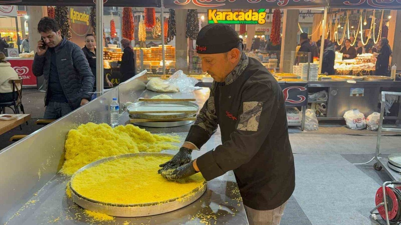 DİYARBAKIR’DA DÜZENLENEN 7. MEZOPOTAMYA GURME VE YÖRESEL LEZZETLER FUARI, 60 İL VE 172 FİRMANIN...