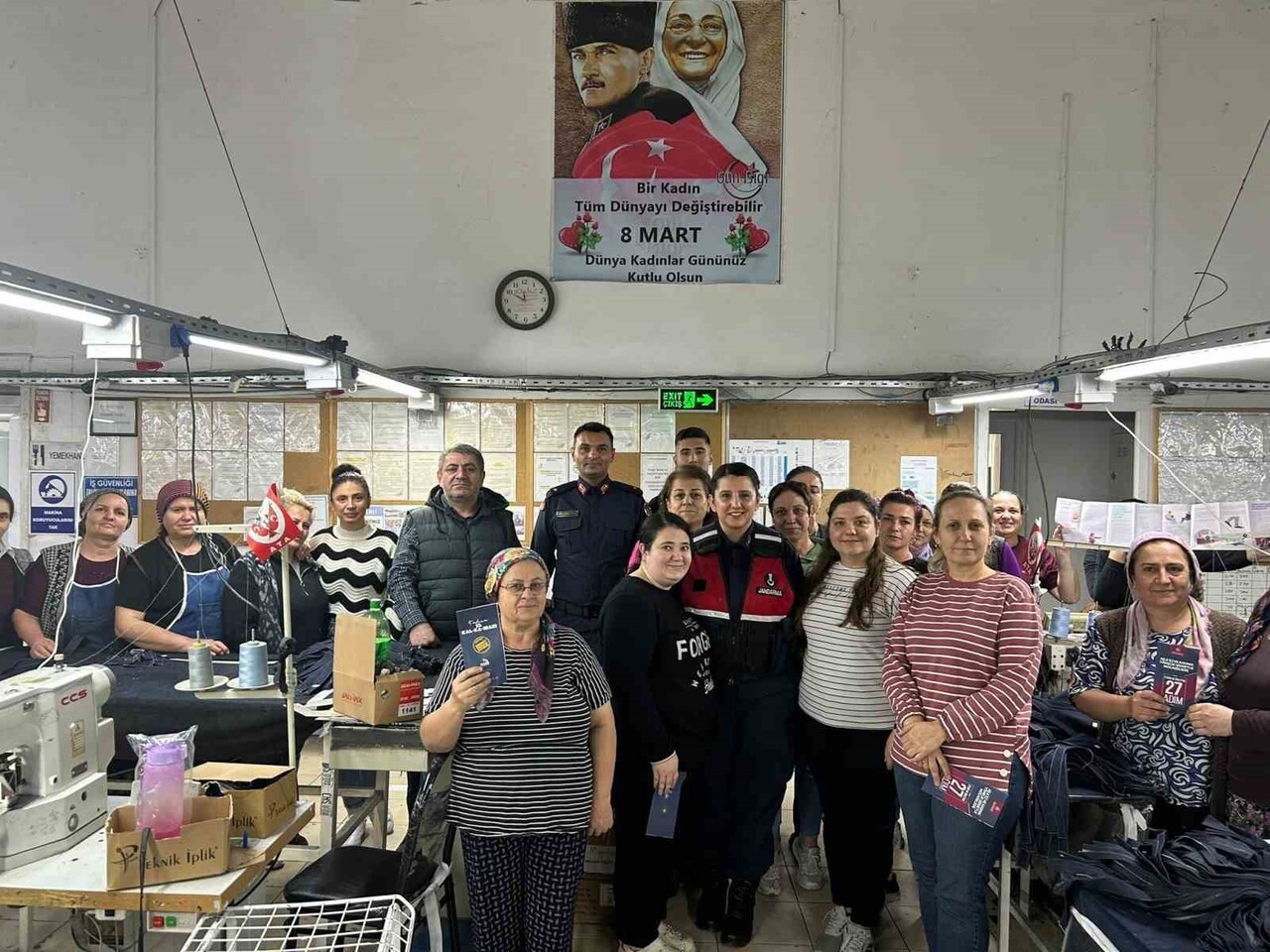 EDİRNE’DE FABRİKA ÇALIŞANLARINA KADES ETKİNLİĞİ DÜZENLENDİ